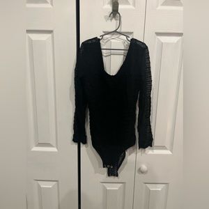 Bethany Mota, long sleeve bodysuit, Size M